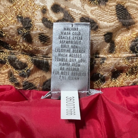 CHICO’S cheetah print light jacket - Picture 6 of 10